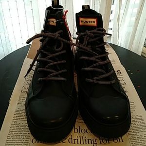 Hunter  Boots Canvas Water Repellent New